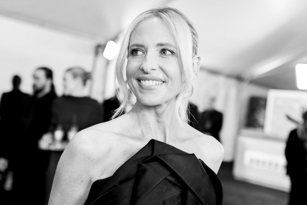 Sarah Michelle Gellar attends the 30th annual Critics Choice Awards at Barker Hangar on February 07, 2025