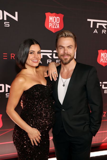 Hayley Erbert Hough and Derek Hough