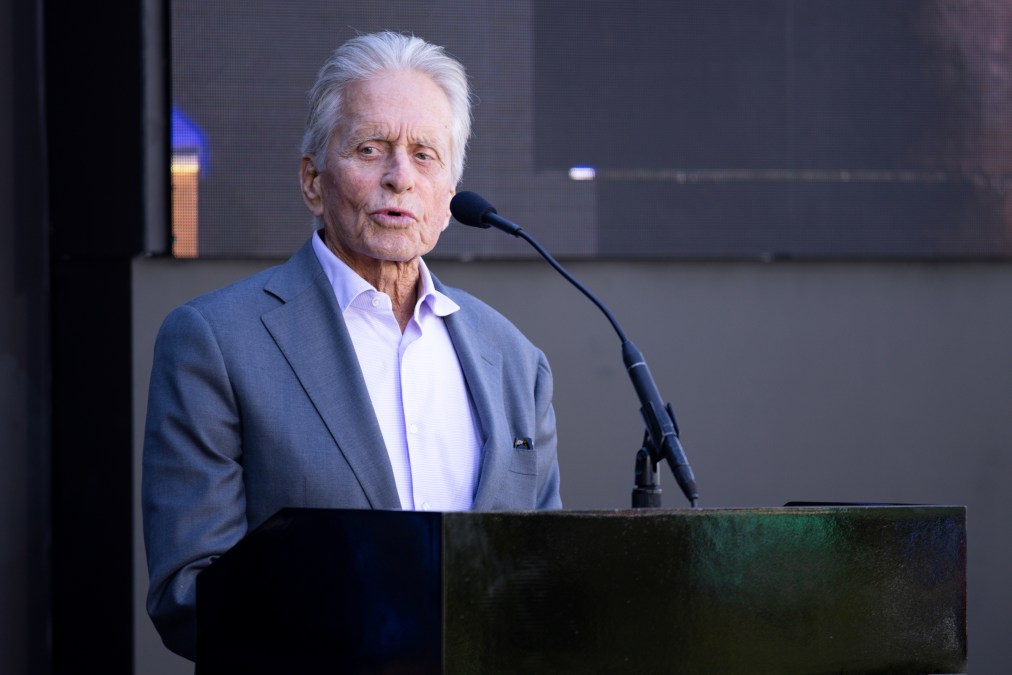 Michael Douglas in 2026.