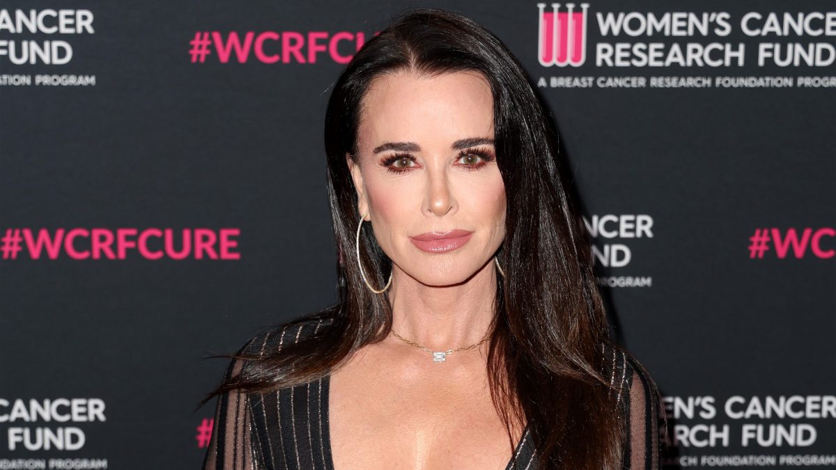 Kyle Richards attends a red carpet event as the Real Housewives of Beverly Hills star continues her long-running role on the show