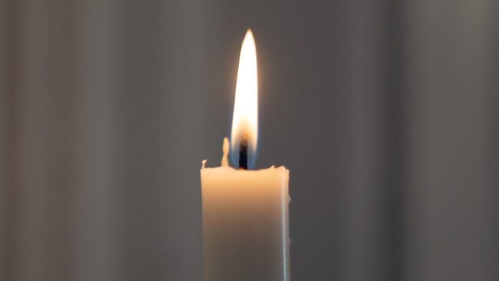 A candle for Terry Covington.