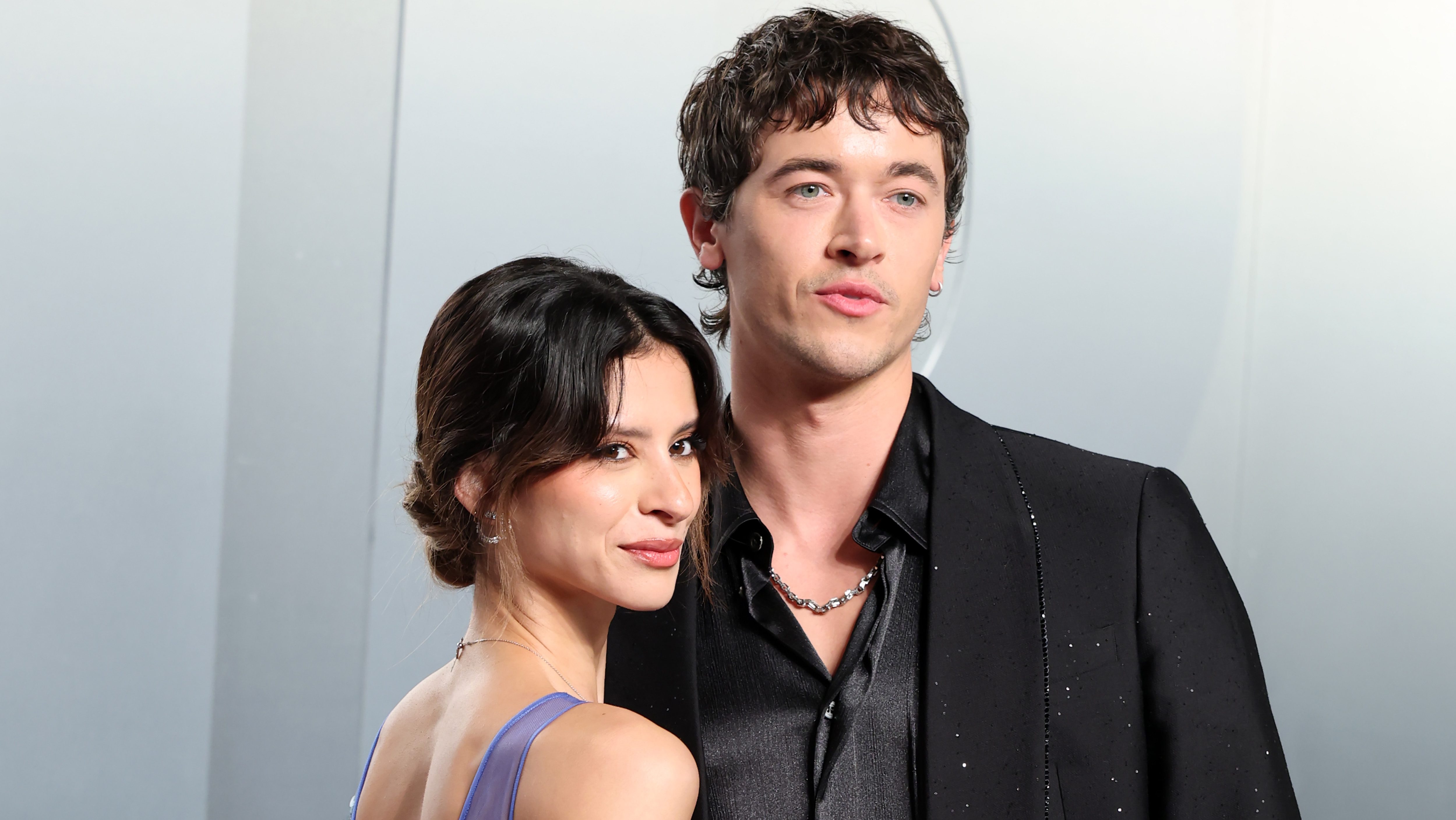 Daniela Norman and Tom Blyth attend the 2026 Vanity Fair Oscar Party.