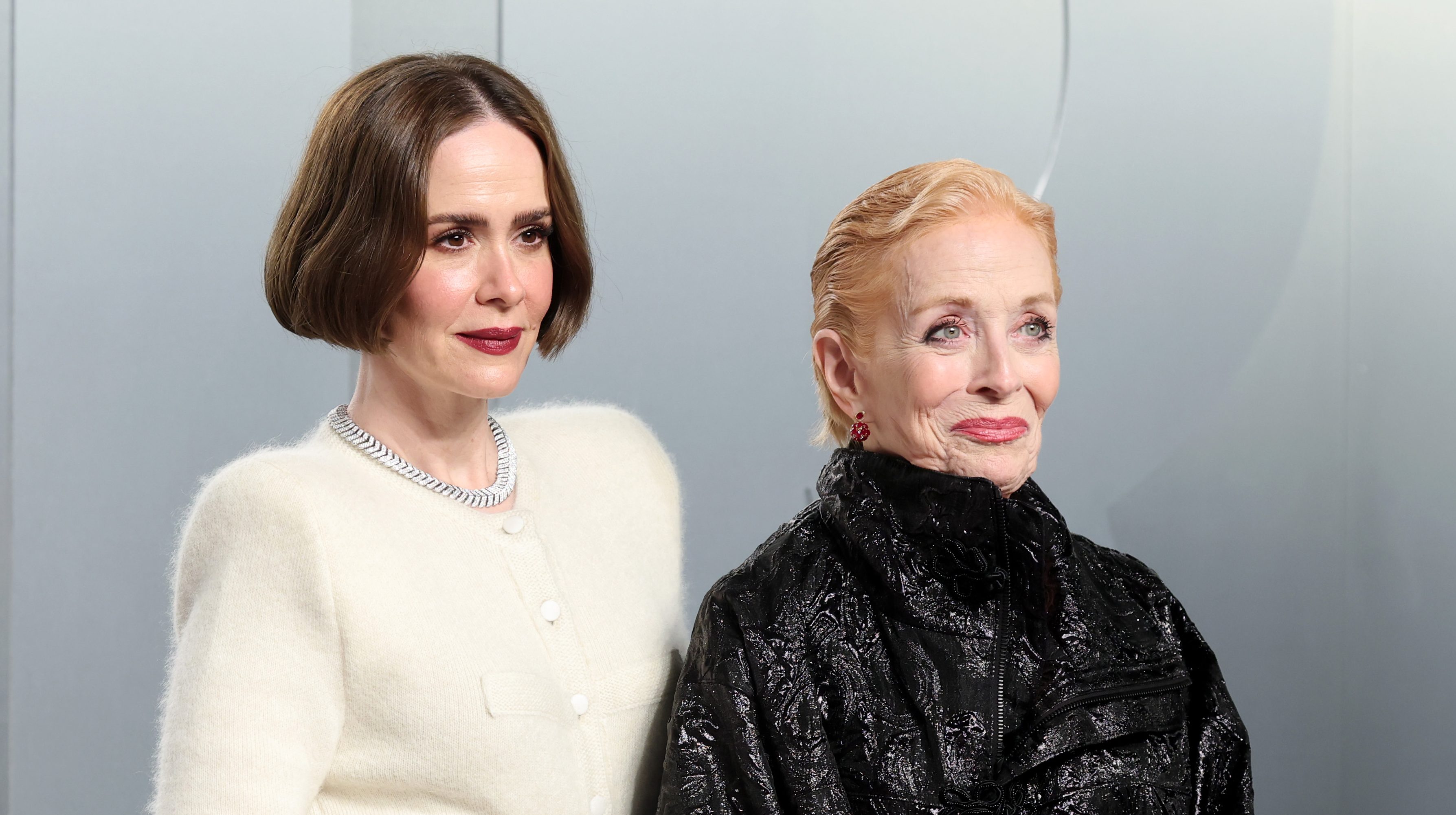 Sarah Paulson and Holland Taylor at the 2026 Vanity Fair Oscar Party.