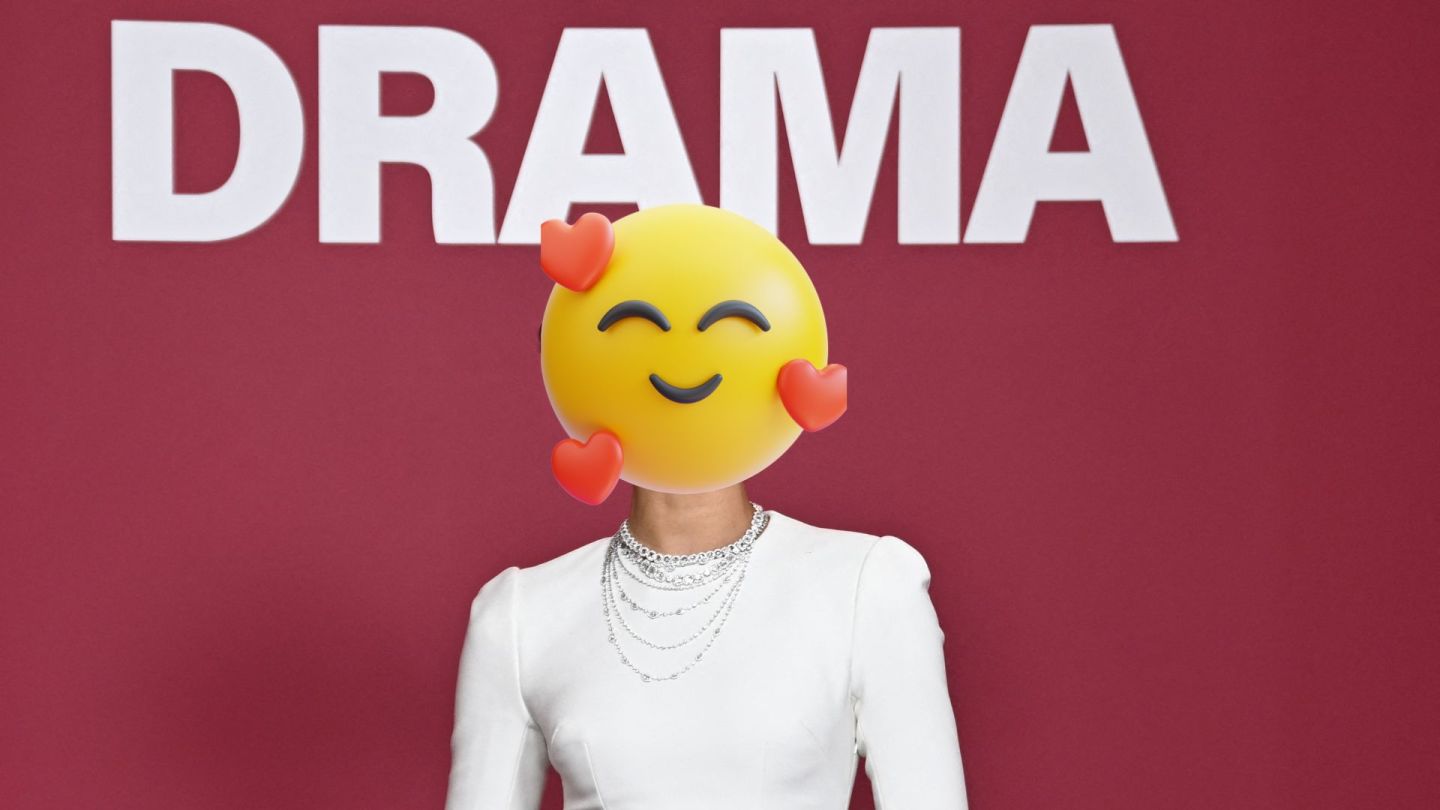 Zendaya promoting her movie, The Drama