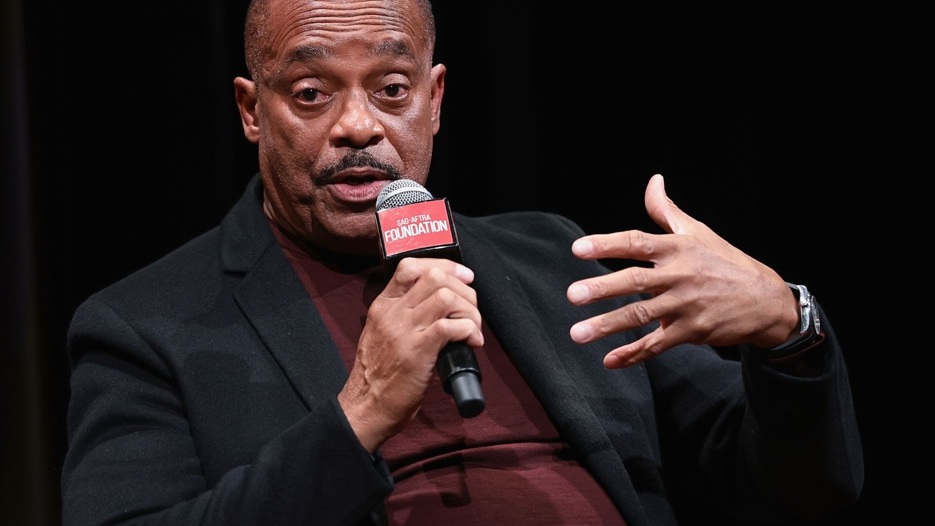 Rocky Carroll at SAG-AFTRA Foundation NCIS panel New York 2026