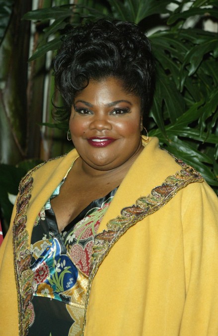 Mo'Nique smiling at the NAACP in 2003 