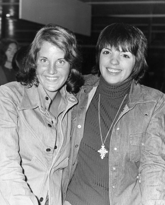 Lorna Luft and Liza Minnelli in 1973.