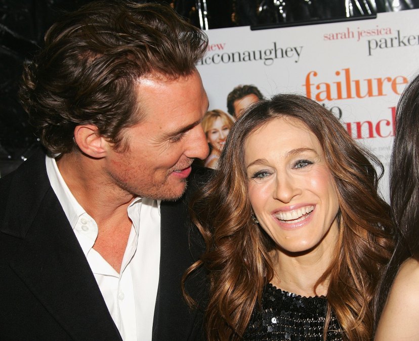 Sarah Jessica Parker and Matthew McConaughey together in the premiere.