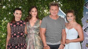 Tana, Megan, Gordon, and Holly Ramsay.