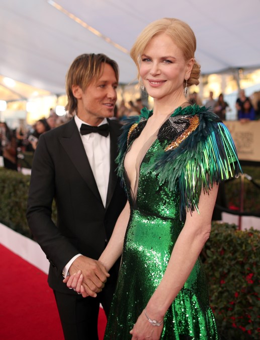 Musician Keith Urban and Nicole Kidman