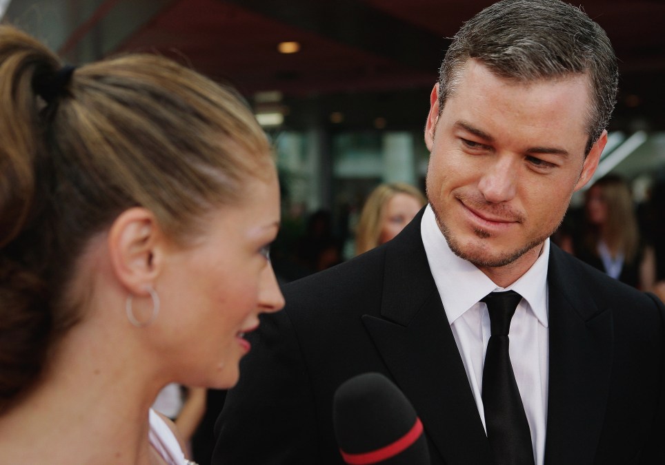 Actors Rebecca Gayheart and Eric Dane attend the 2007 Monte Carlo Television Festival closing ceremony 