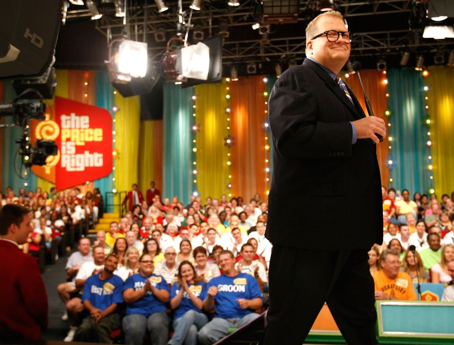 Television host Drew Carey 