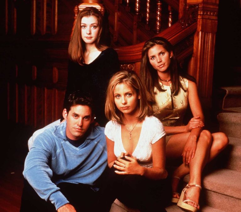 The "Buffy the Vampire Slayer" cast.