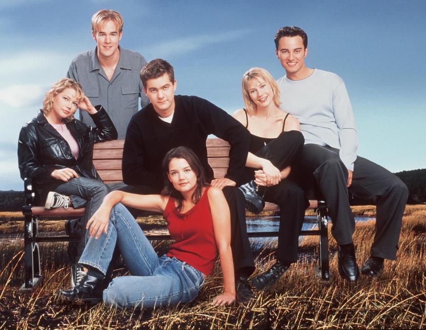 The cast of "Dawson's Creek."