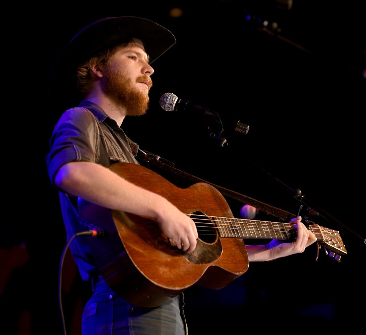 Colter Wall performs onstage for Country's Roaring '70s: Outlaws and Armadillos exhibition opening concert