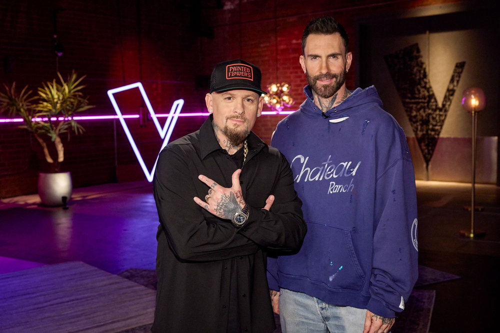 Benji Madden and Adam Levine