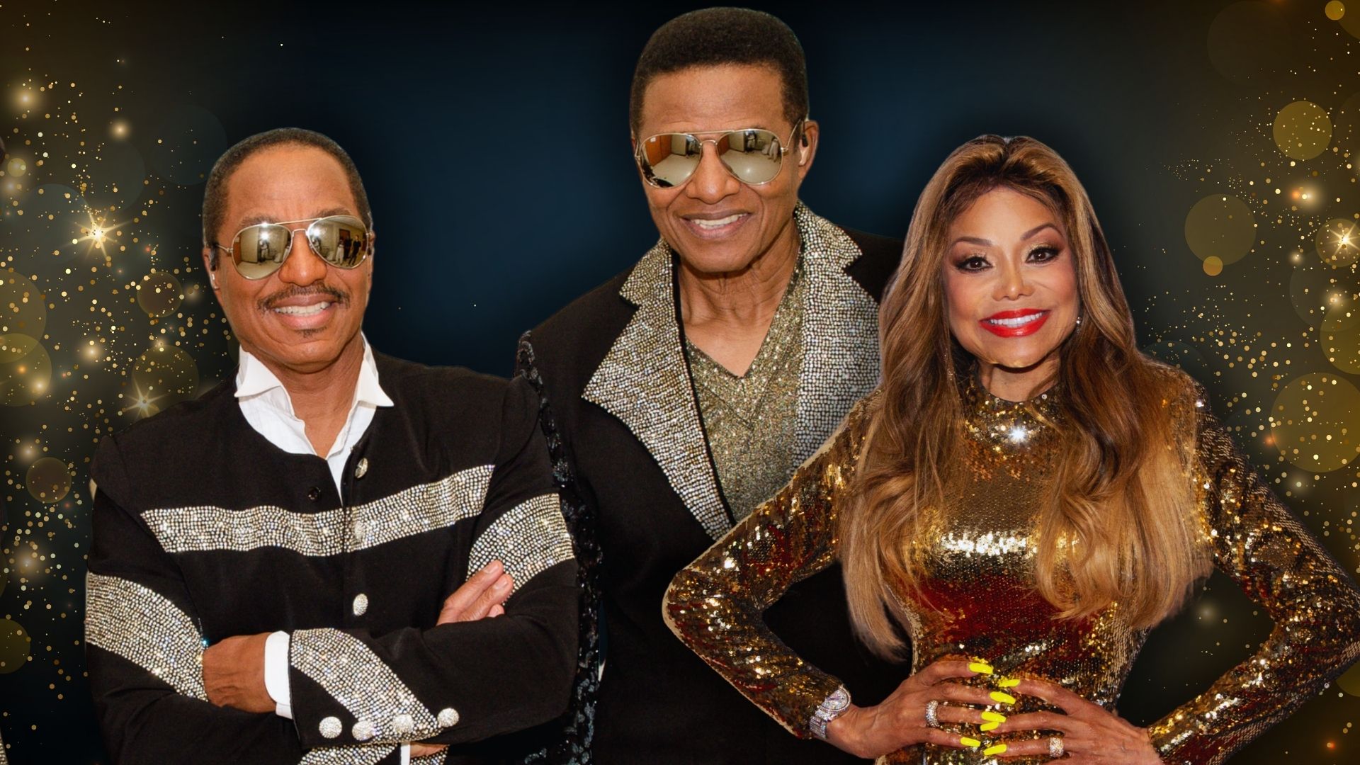 Jackie, Marlon & La Toya Jackson
