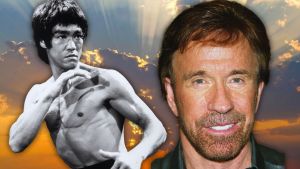 Bruce Lee & Chuck Norris