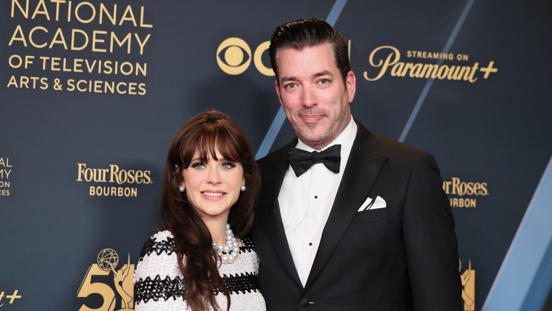 Zooey Deschanel and Jonathan Scott