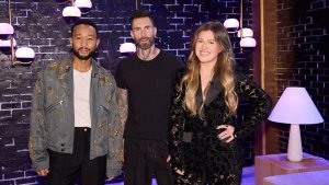 John Legend Adam Levine Kelly Clarkson