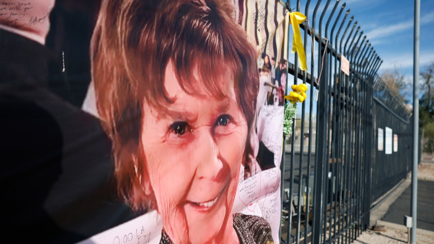 photograph of Nancy Guthrie smiling