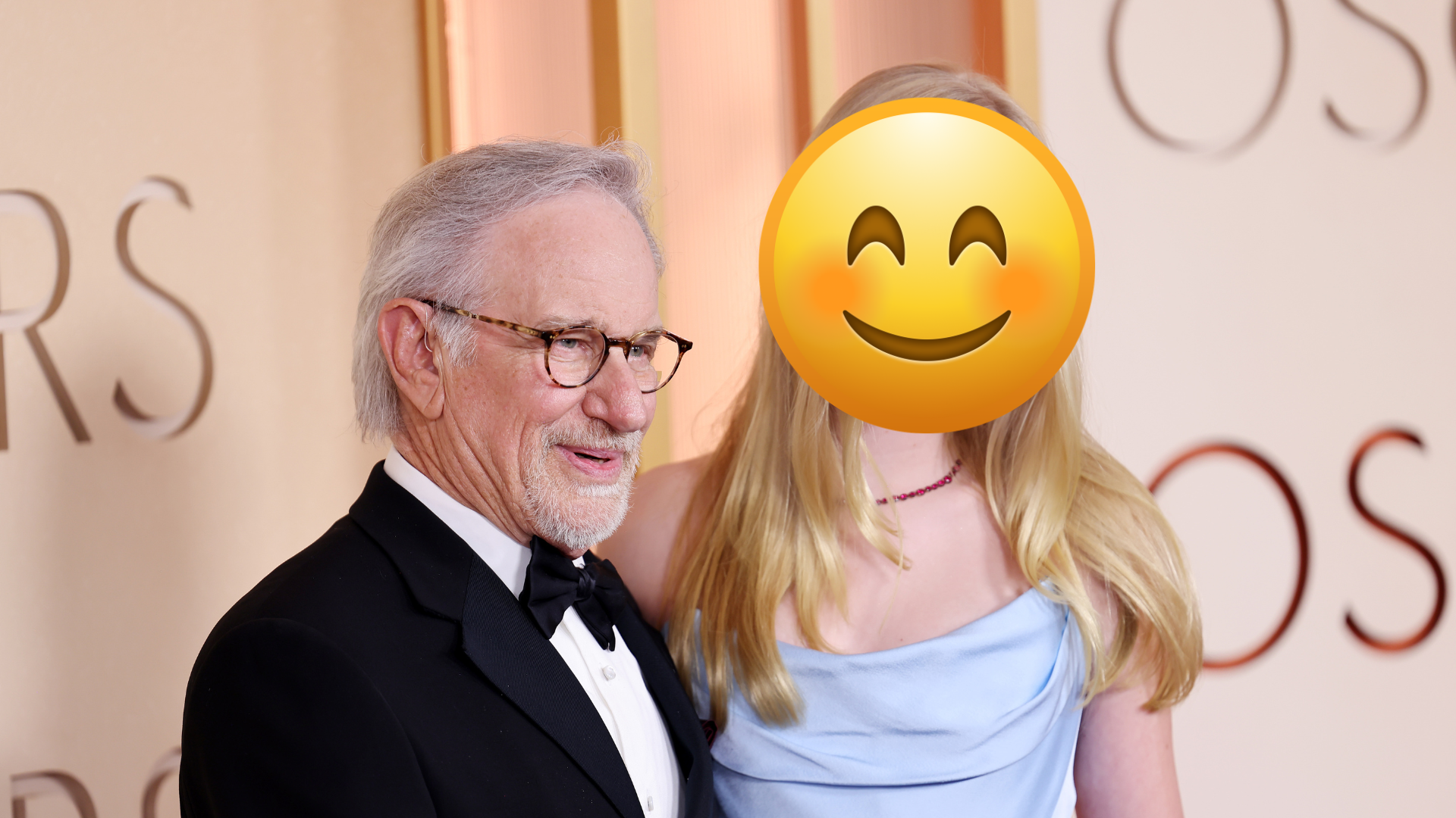 Steven Spielberg and Poppy Gavigan
