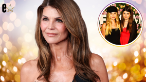 Lori Loughlin red carpet with daughters