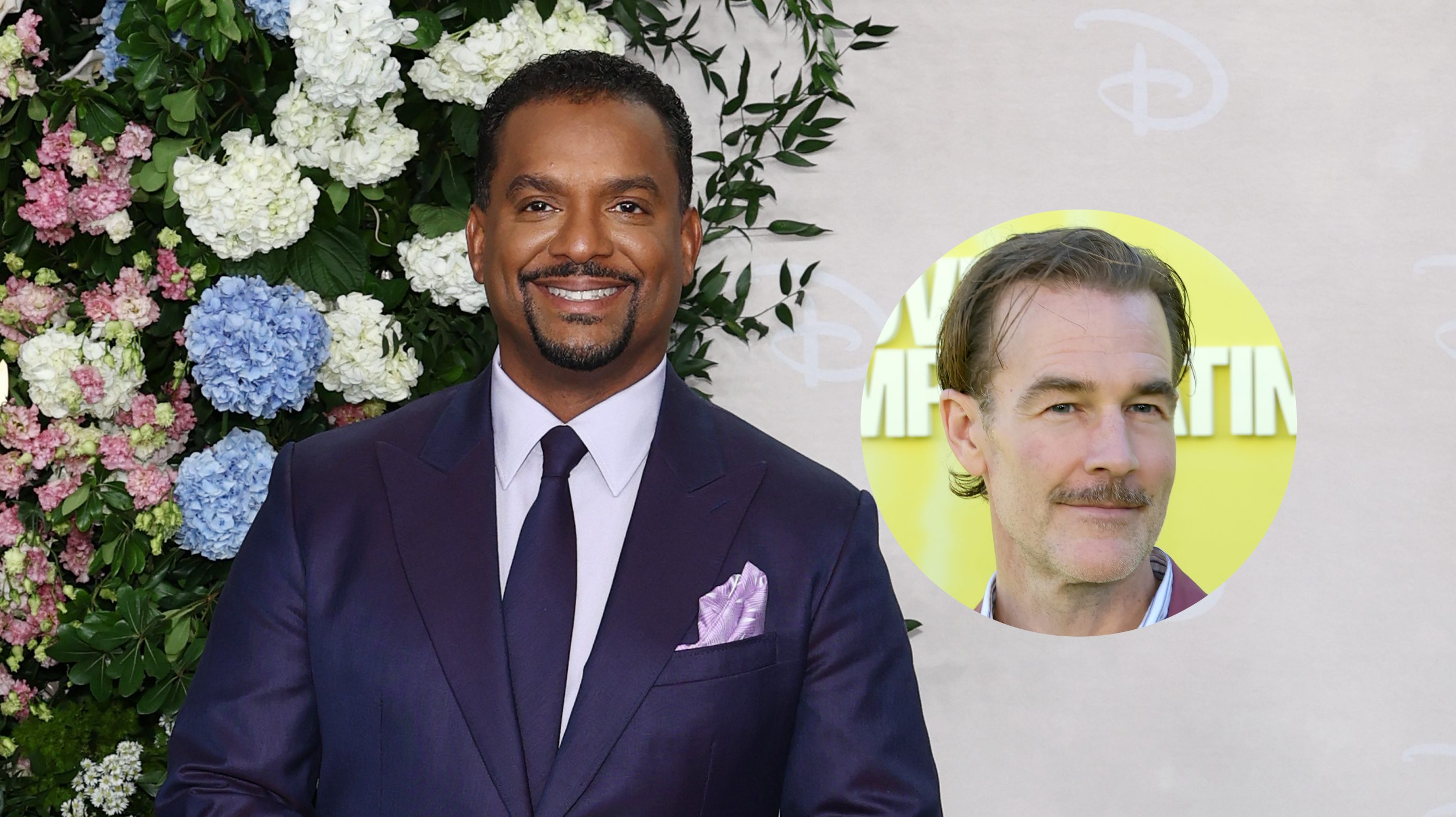 Alfonso Ribeiro and James Van Der Beek.