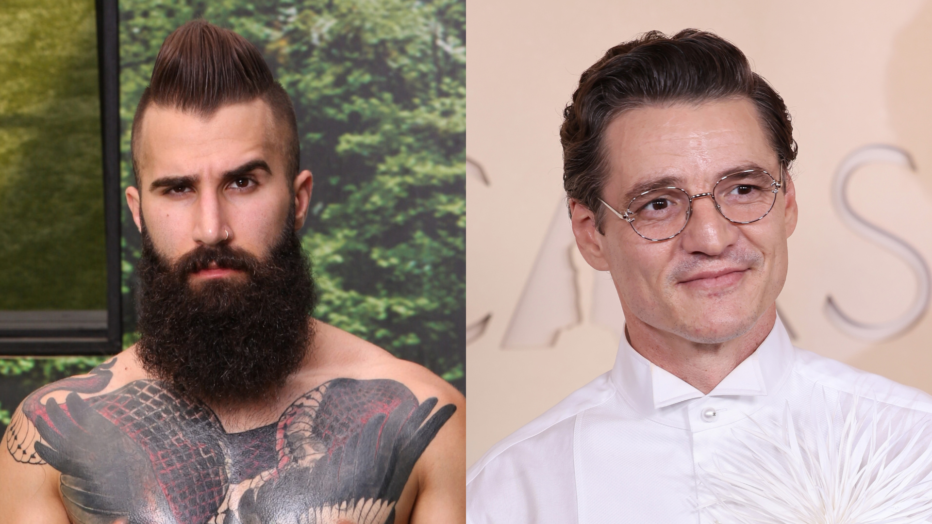 Paul Abrahamian and Pedro Pascal