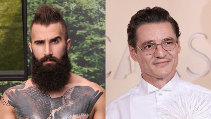 Paul Abrahamian and Pedro Pascal