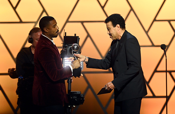 Michael B. Jordan and Lionel Richie