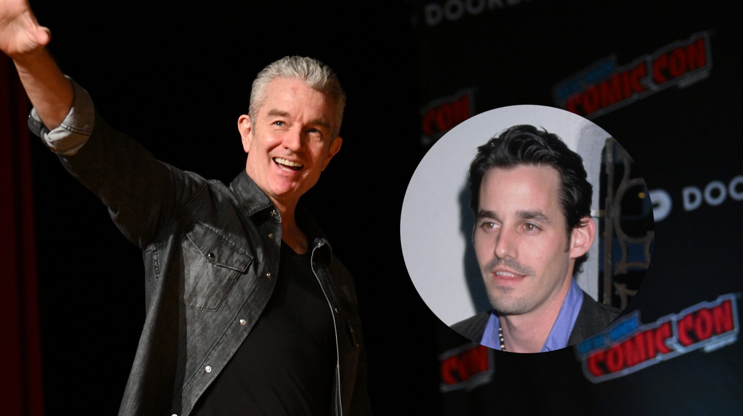 James Marsters and Nicholas Brendon.