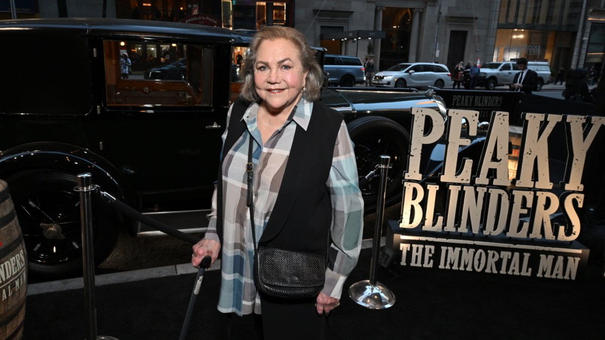Kathleen Turner at 'Peaky Blinders' premiere in 2026