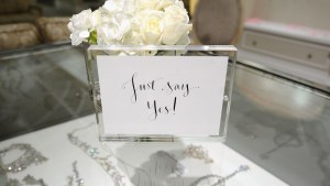 A photo taken inside Kleinfeld Bridal
