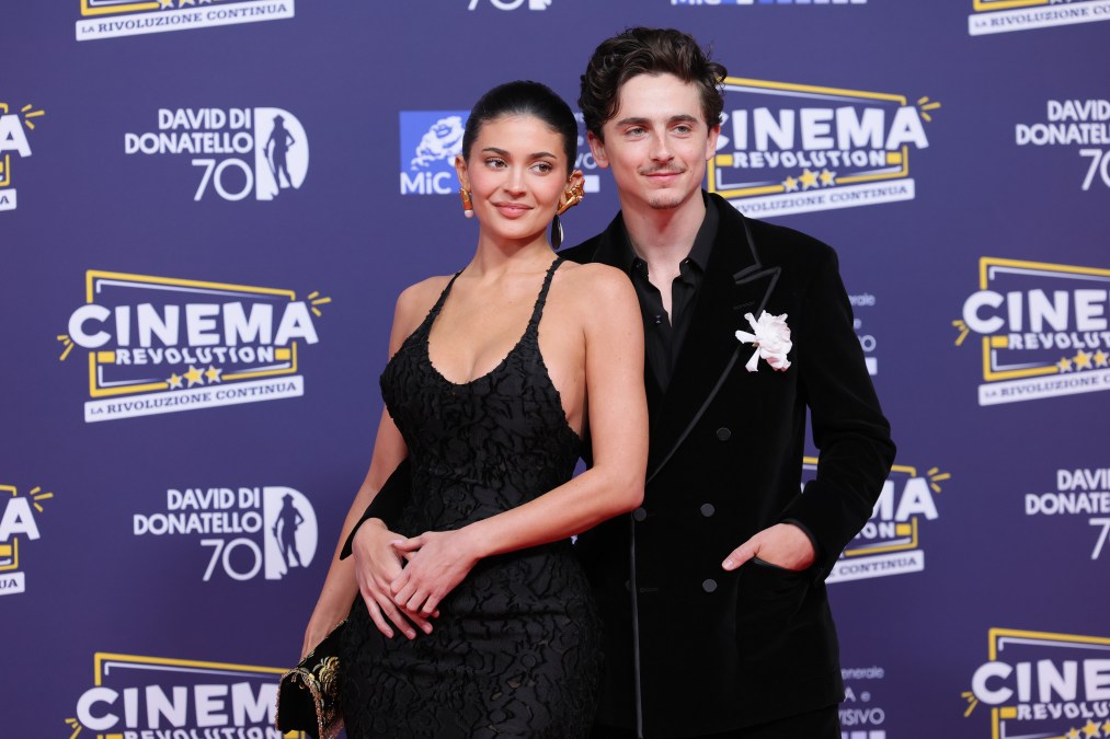 Kylie Jenner and Timothée Chalamet