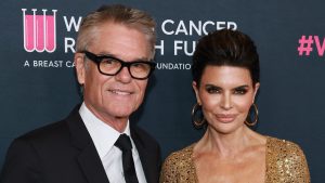 Harry Hamlin and Lisa Rinna