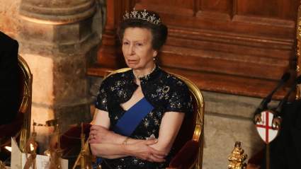 Princess Anne Honored With Special Racing Tribute Thanks to Olympics Background