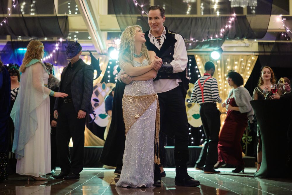 Alison Sweeney and Victor Webster