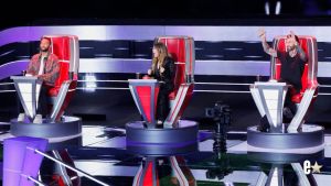 John Legend, Kelly Clarkson, Adam Levine