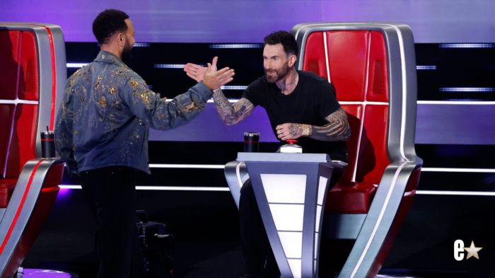 John Legend, Adam Levine