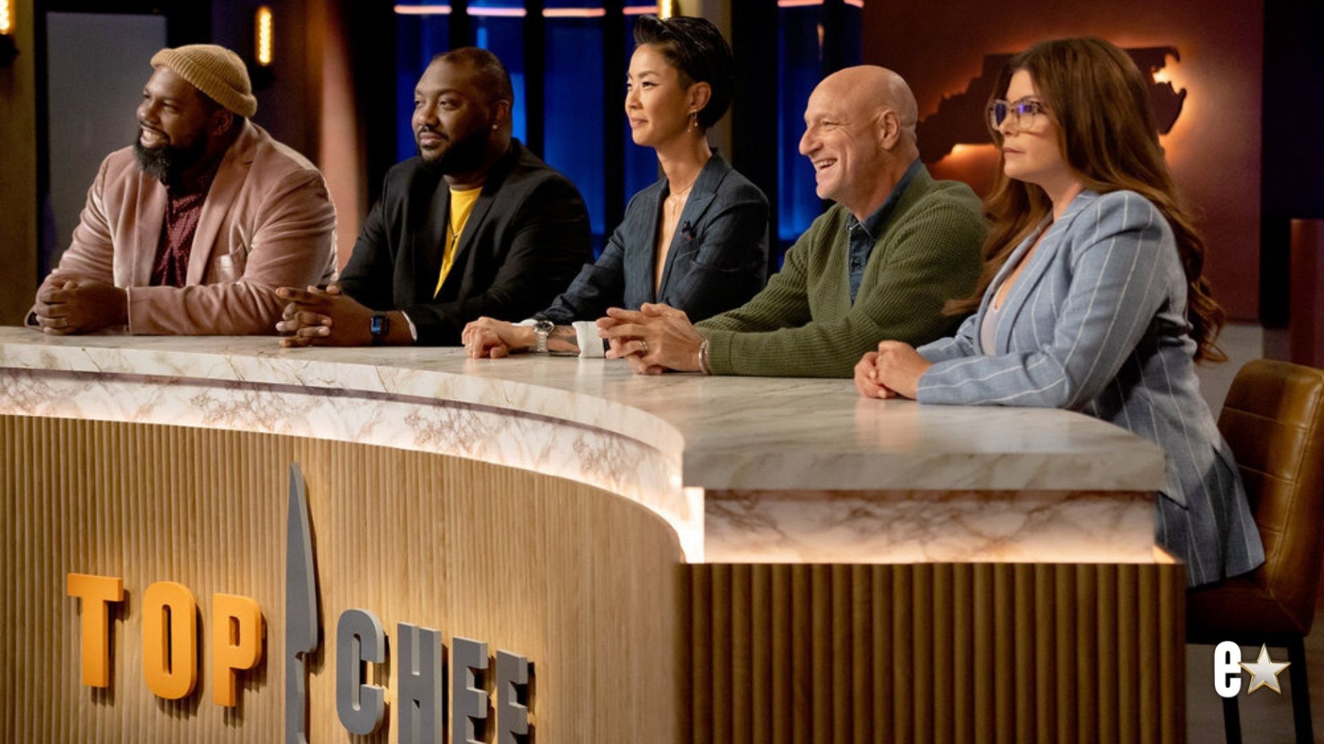 Tristen Epps-Long, Bristen Kish, Tom Colicchio, Gail Simmons