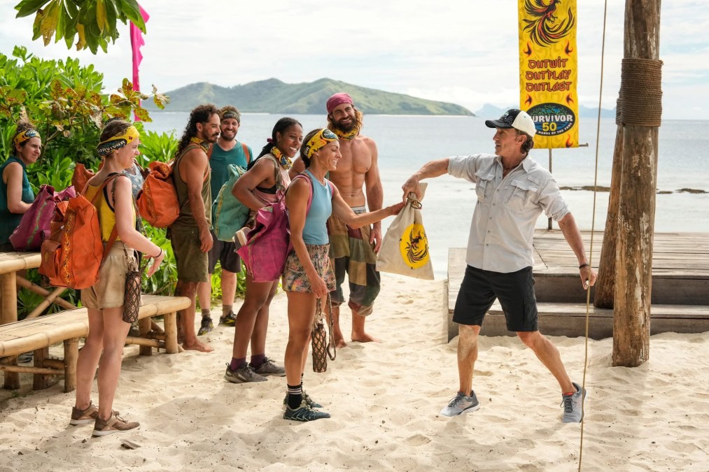 Jeff Probst and the cast of ‘Survivor 50’