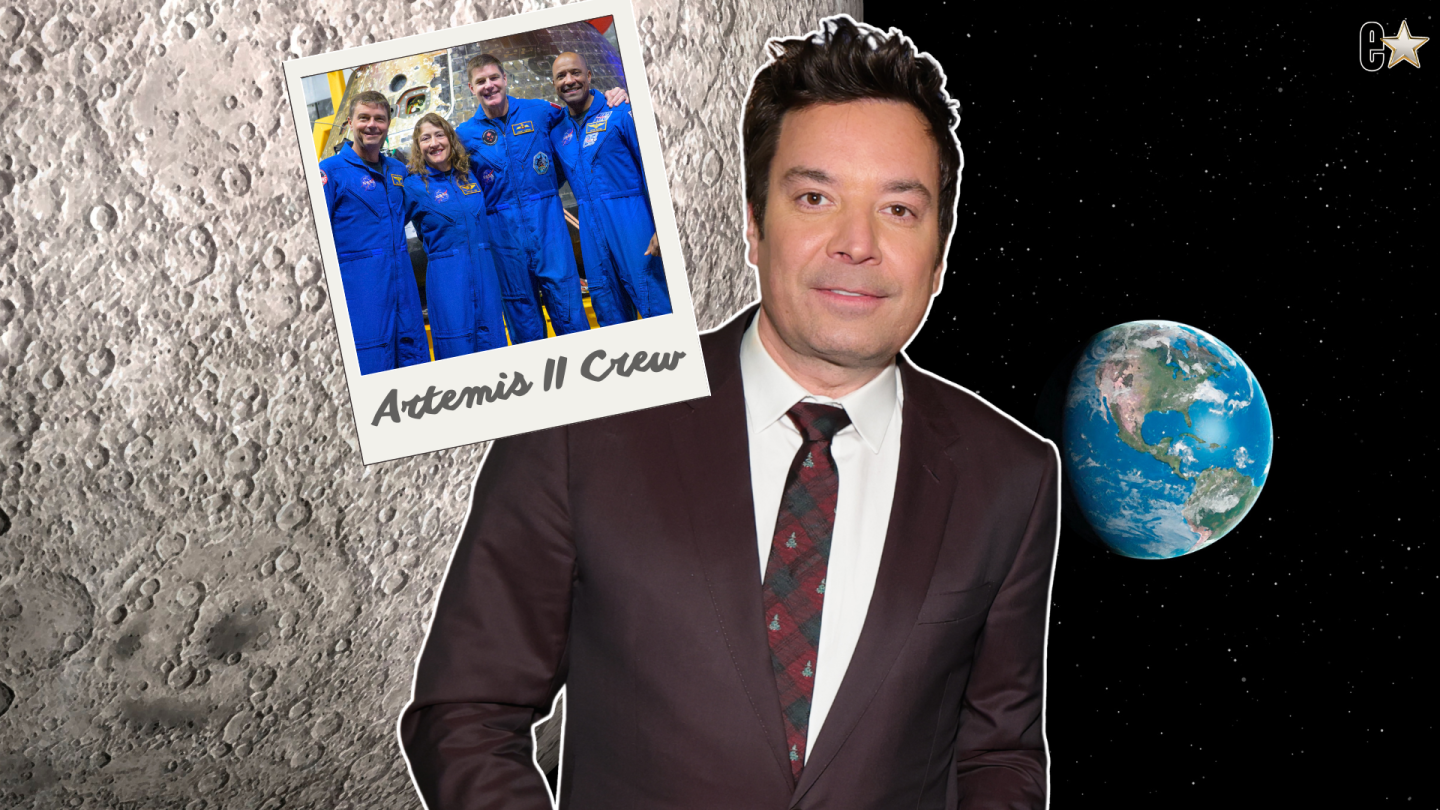The Artemis II Crew (Commander Reid Wiseman, Pilot Victor Glover, Mission Specialist Christina Koch, and Mission Specialist Jeremy Hansen), Jimmy Fallon