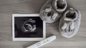 A baby announcement