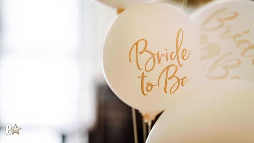 Bridal shower balloons