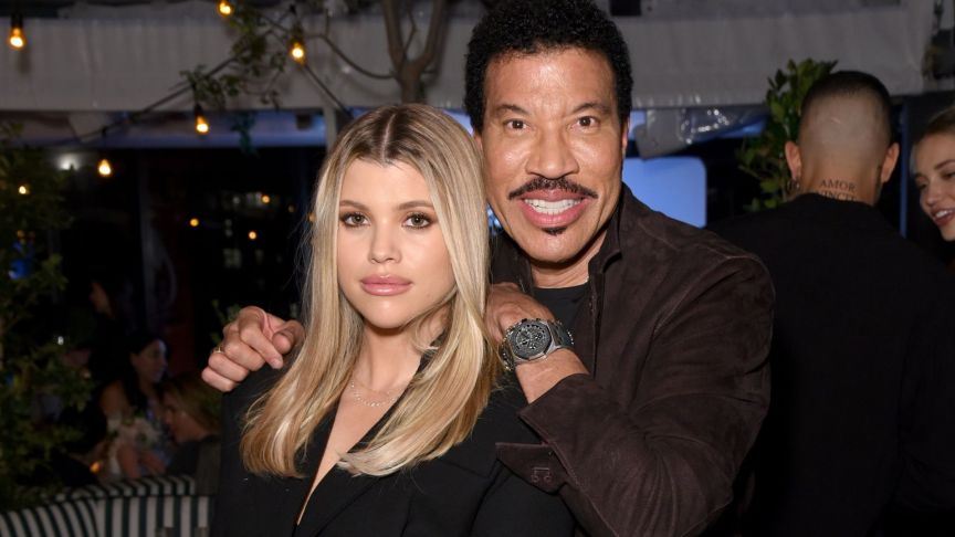 Sofia Richie and Lionel Richie