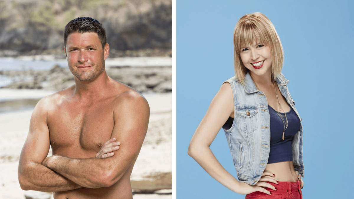(L) Mike Holloway on ‘Survivor’ (R) Meg Maley on ‘Big Brother.’