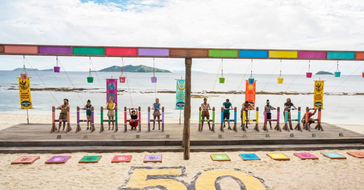 (L-R) Ozzy Lusth, Aubry Bracco, Emily Flippen, Rizo Velovic, Stephenie LaGrossa Kendrick, Tiffany Nicole Ervin, Rick Devens, Joe Hunter, Cirie Fields, Christian Hubicki and Jonathan Young