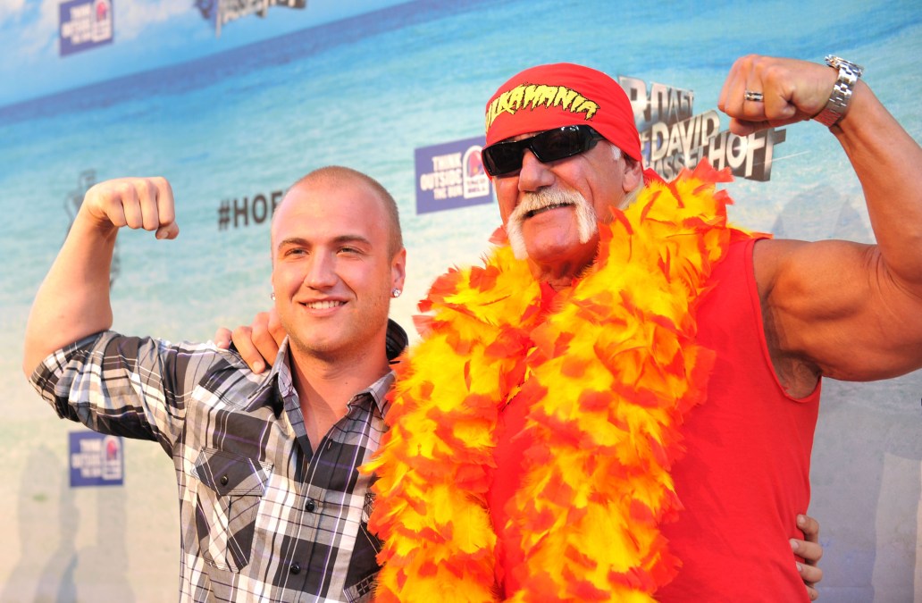 Nick Hogan and Hulk Hogan.
