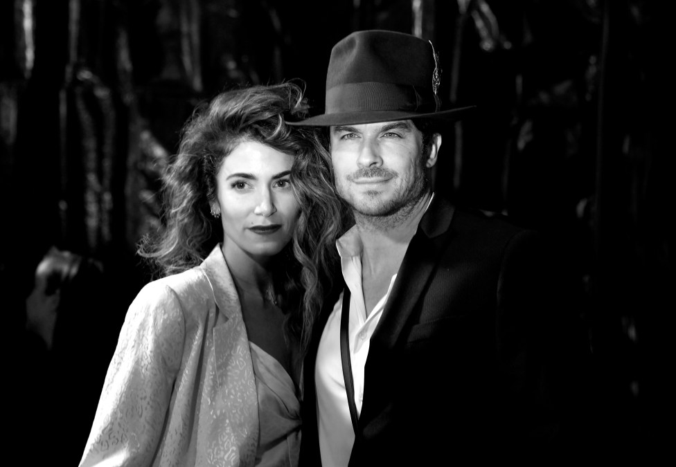 Nikki Reed and Ian Somerhalder